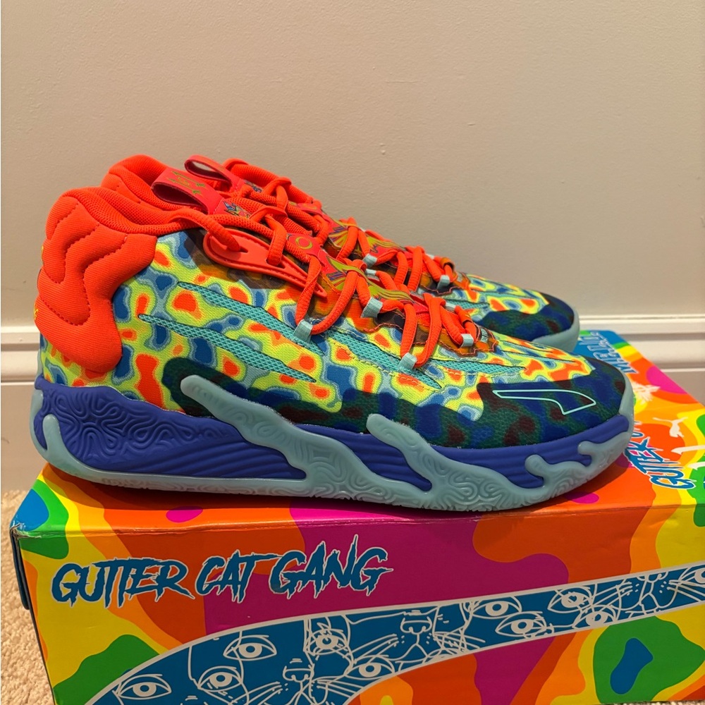 Puma Gutter Cat Gang Sneakers MB.03
LaMelo Limited Edition Shoes Size 10 NIB
